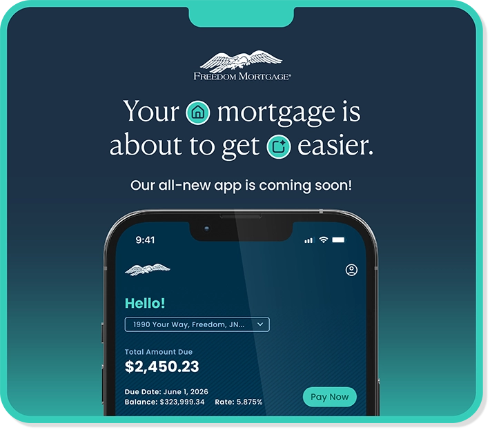 All new mobile app is coming soon image